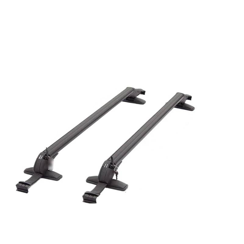 ILQNZCNM Auto-Gepäckträger, Aluminiumlegierung, Diebstahlschutz, universeller Dachträger, Reiserahmen, Querträger, Gepäckraum 2024(82-92CM) von ILQNZCNM