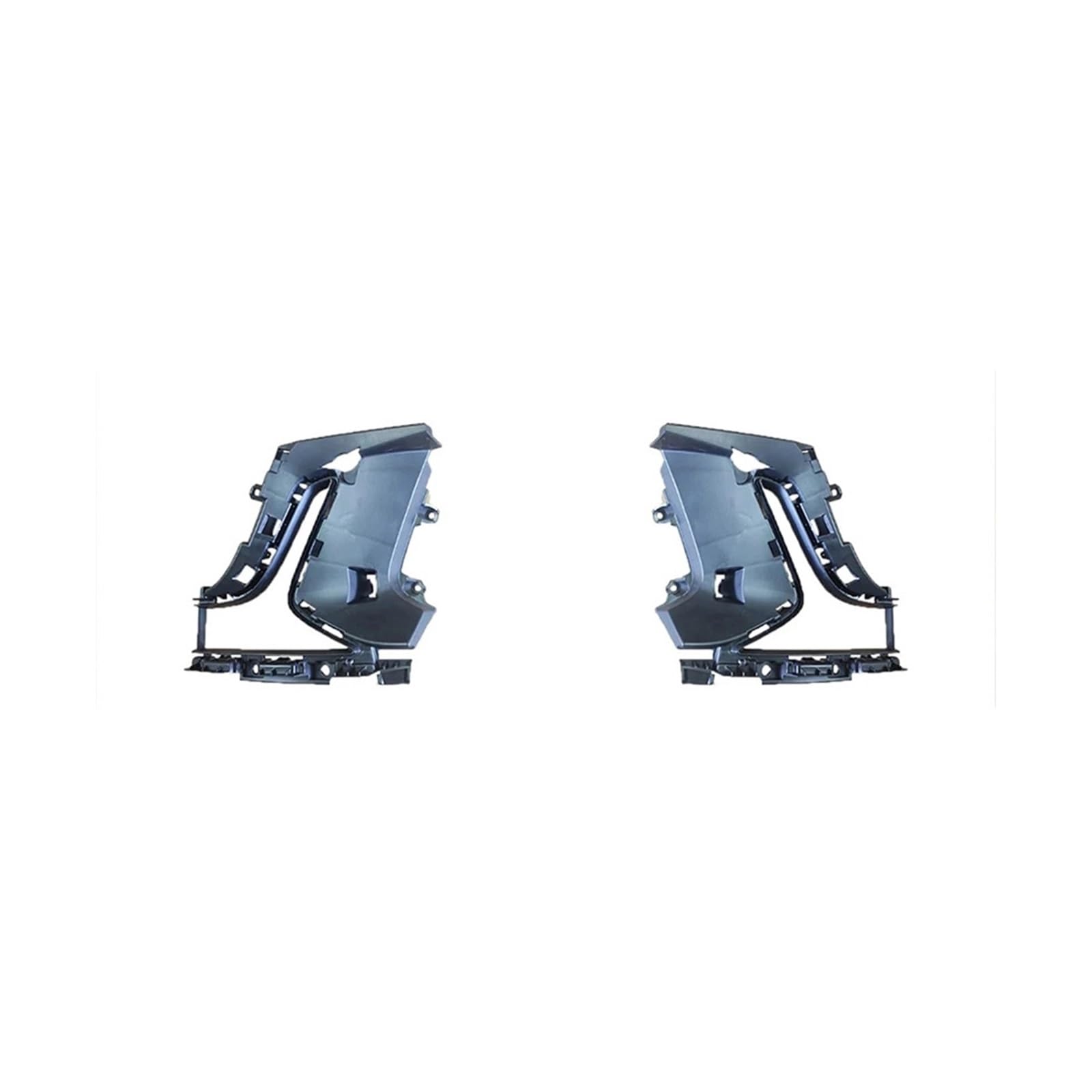 ILQNZCNM Auto Links Rechts Vorne Stoßstange Kühlergrill Grill Halterung Kompatibel for A6 SLINE S-LINE S6 C8 Avant 2019 2020 2021 2022 2023 2024(Base A Pair) von ILQNZCNM