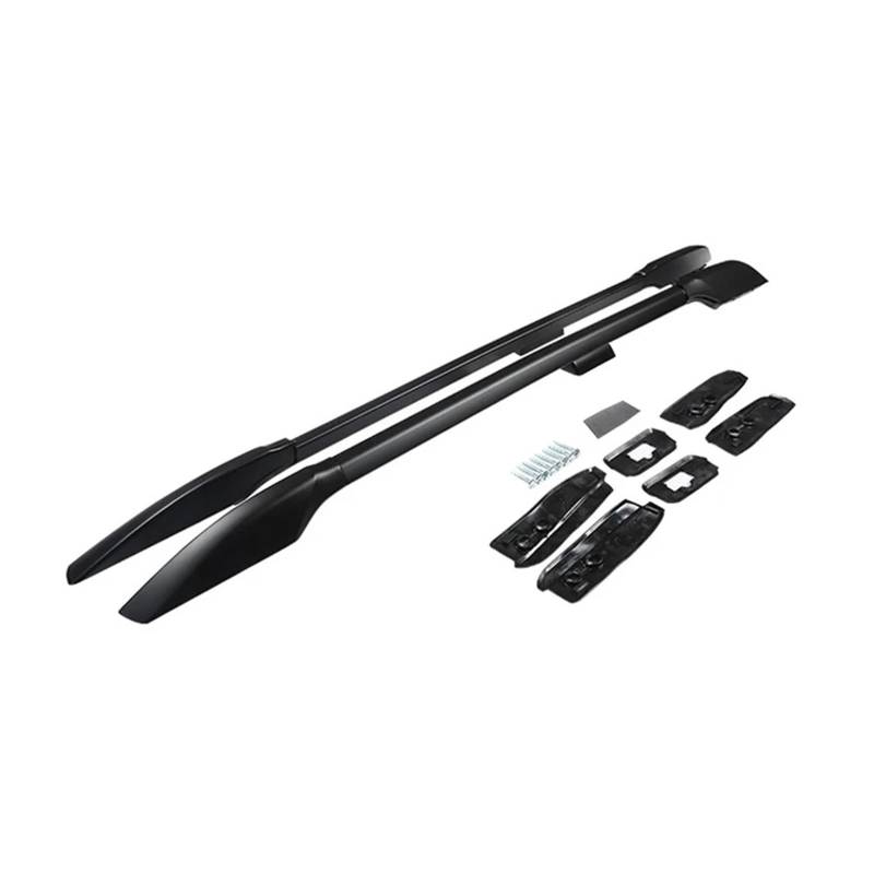 ILQNZCNM Autodachträger aus Aluminiumlegierung, kompatibel mit Toyota Land Cruiser Prado 120 FJ120 LC120 2003–2009, Gepäckträger, obere Stange, Dachreling von ILQNZCNM