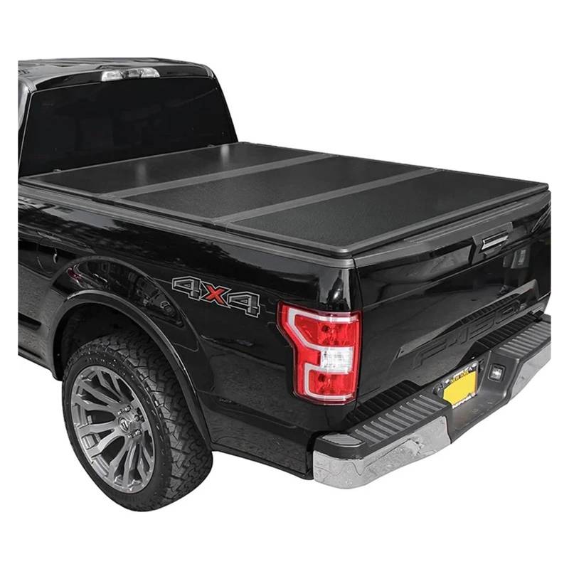 ILQNZCNM Benutzerdefinierte Aluminium-Ladeflächenabdeckungen for Pickup-Trucks, einziehbar, Harte, dreifach gefaltete Ladeflächenabdeckung, kompatibel mit GWM Poer Kingkong von ILQNZCNM