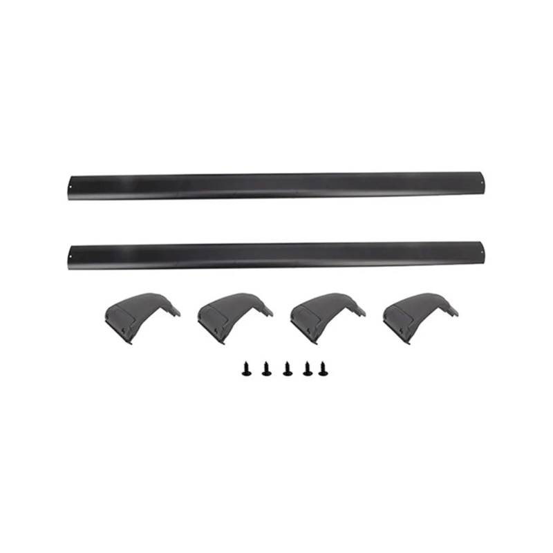 ILQNZCNM Dachträger-Querstangen, Gepäckträger aus Aluminium, kompatibel mit Jeep Wrangler JK JL 2007–2022 Unlimited 4-Türer Gladiator JT Hardtop von ILQNZCNM