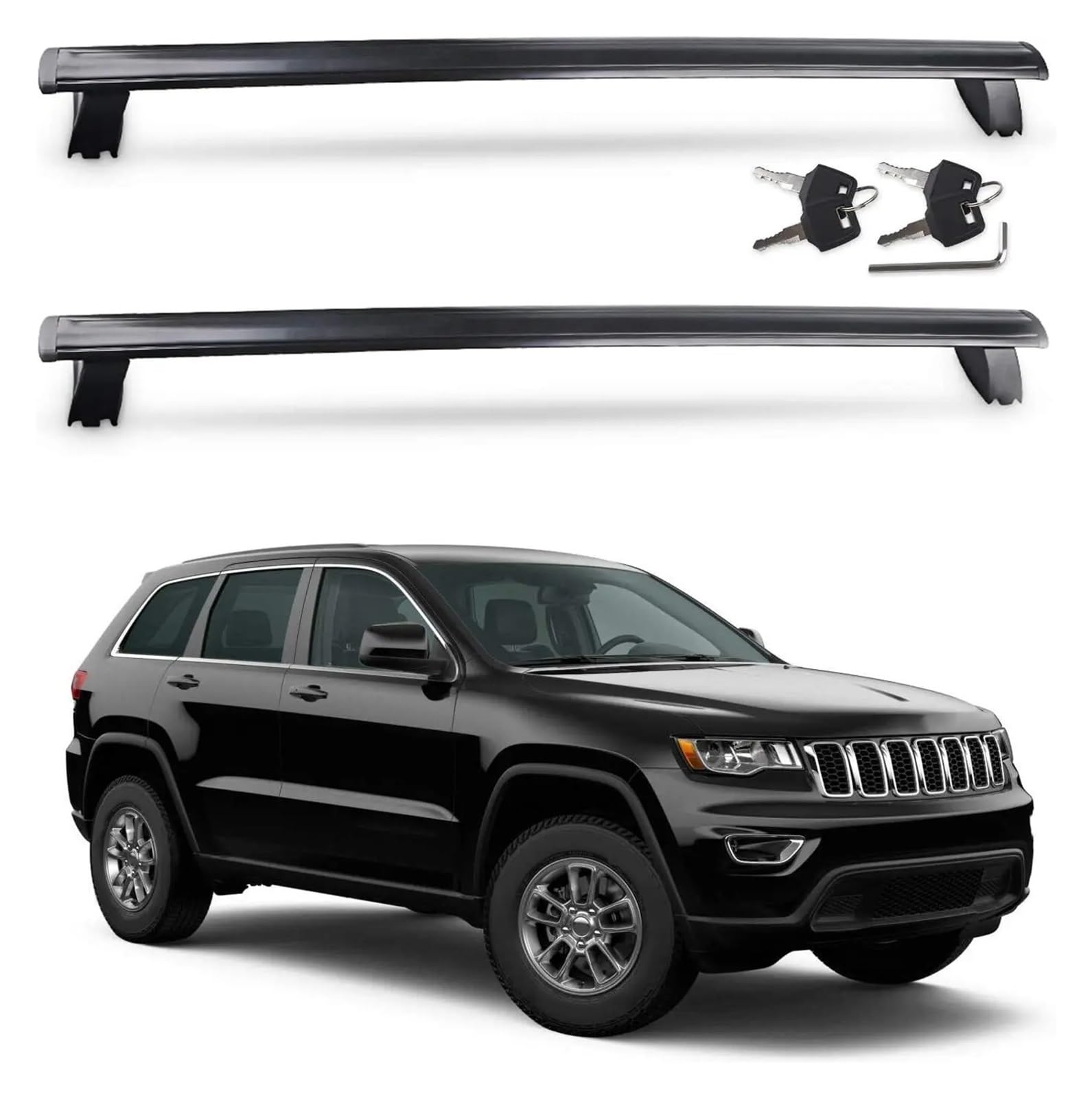 ILQNZCNM Dachträger kompatibel for Jeep Grand Cherokee 2011–2021 Querträger Dachträger Gepäckträger mit Diebstahlsicherung ILQNZCNM Dachträger kompatibel for Jeep Grand Cherokee 2011–2021 Querträger Dachträger Gepäckträger mit Diebstahlsicherung von ILQNZCNM