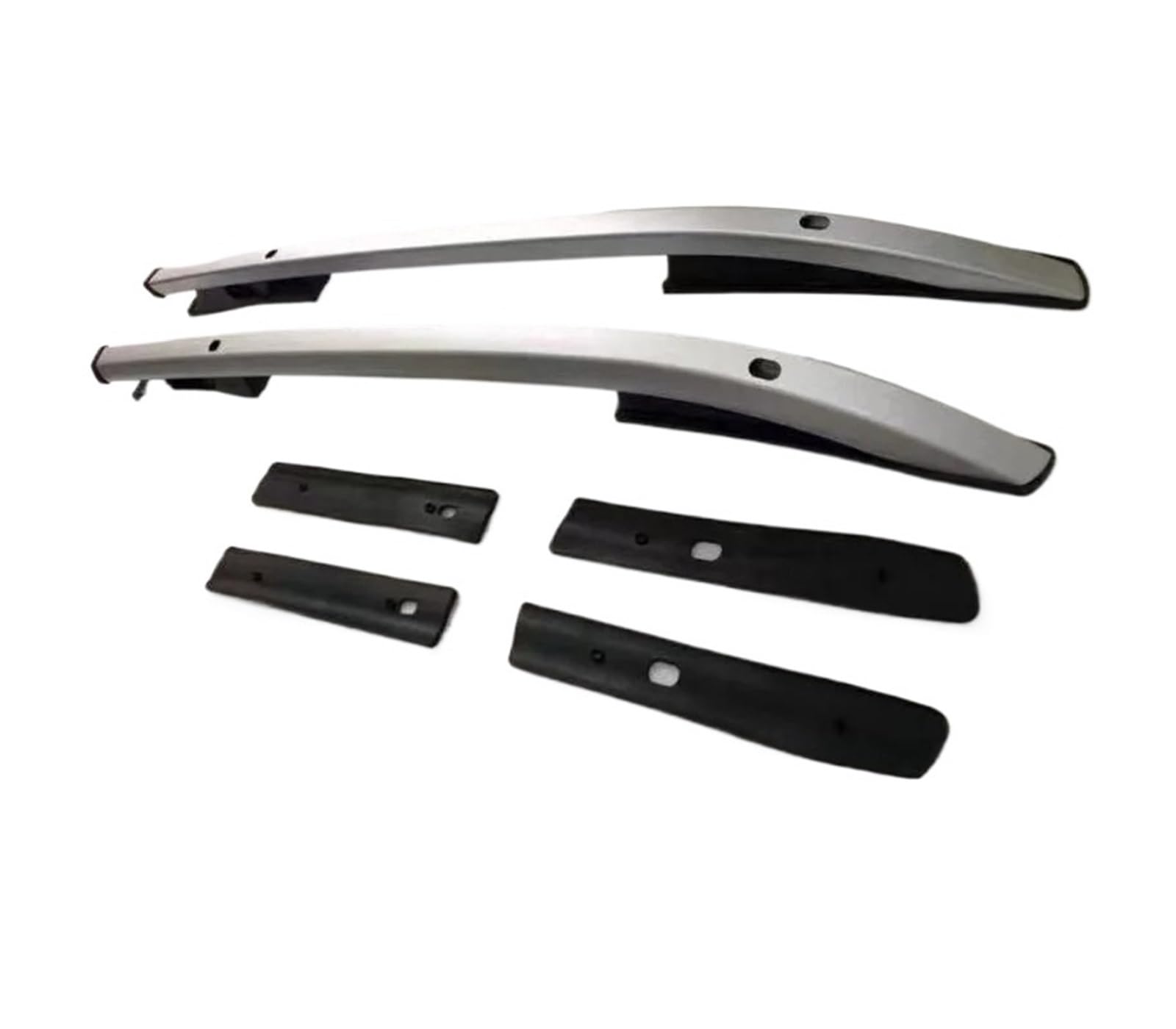 ILQNZCNM Dachträger kompatibel for Mitsubishi L200 Triton 2007–2022 Schienen Bar Gepäckträger Bars Top Cross Bar Rack Rail Boxen Aluminium(Sliver) von ILQNZCNM