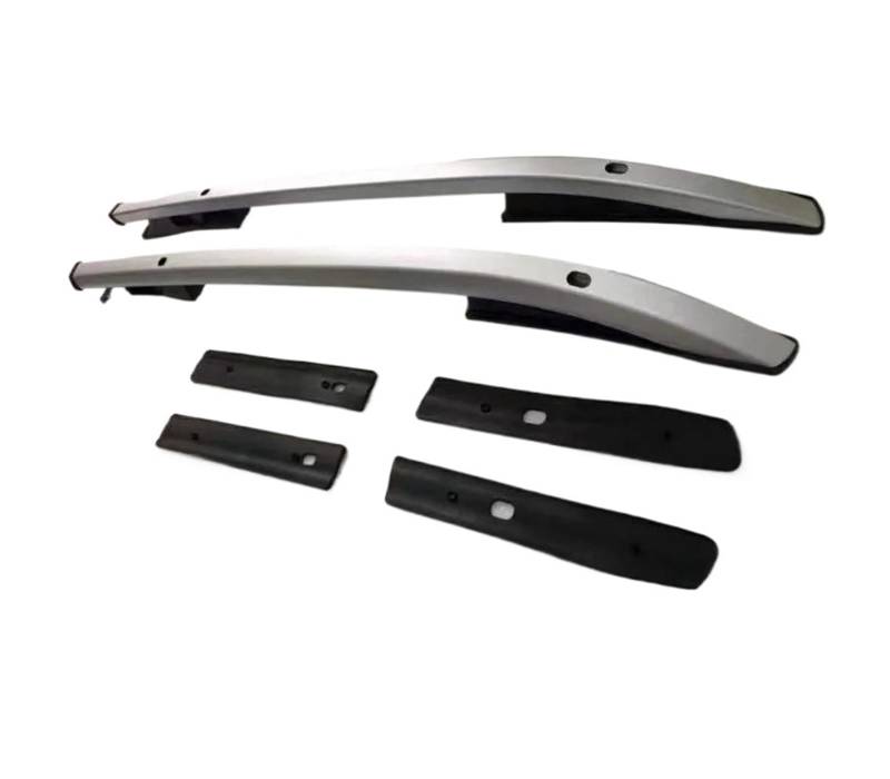ILQNZCNM Dachträger kompatibel for Mitsubishi L200 Triton 2007–2022 Schienen Bar Gepäckträger Bars Top Cross Bar Rack Rail Boxen Aluminium(Sliver) von ILQNZCNM