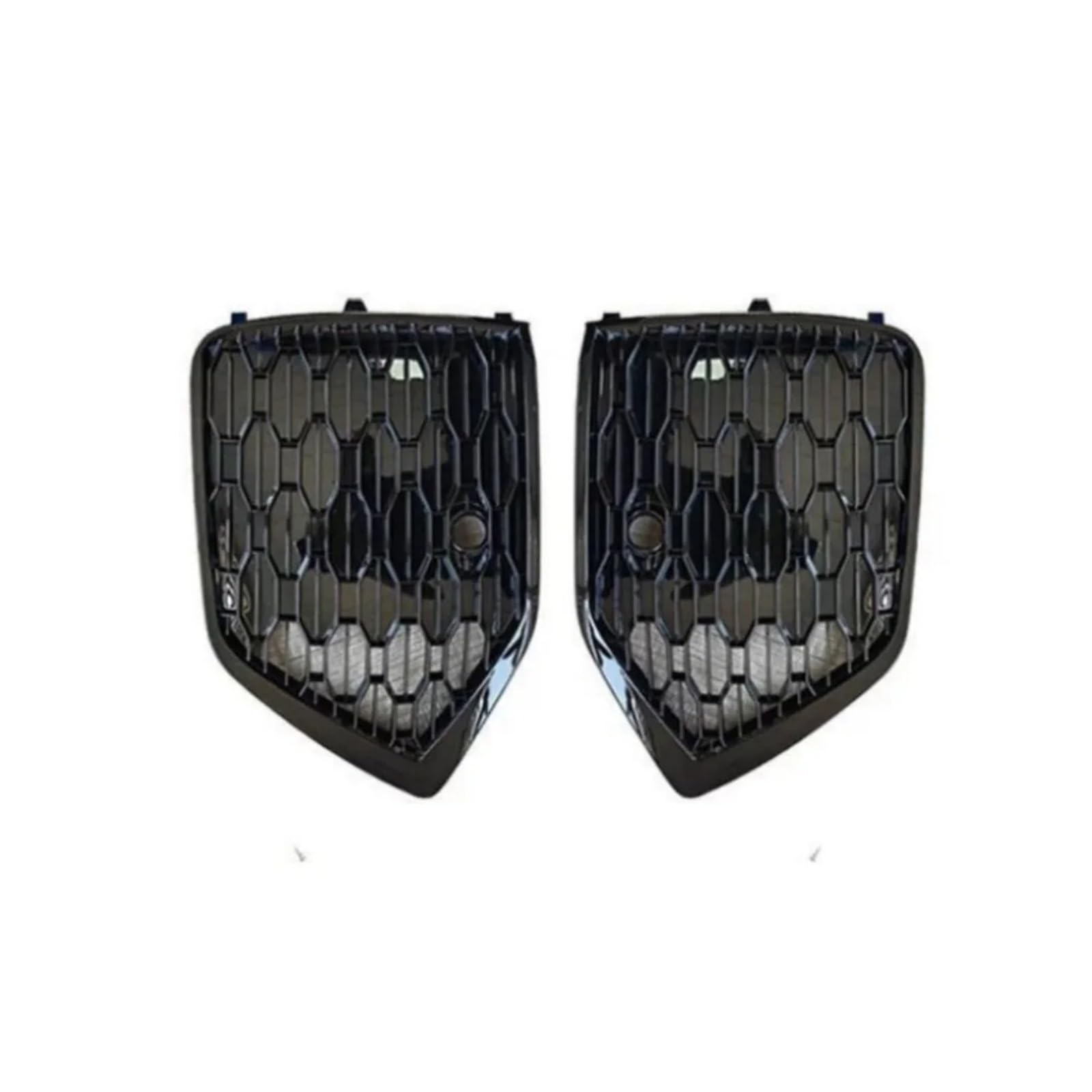 ILQNZCNM Frontstoßstangengrill Nebelscheinwerferabdeckung Kompatibel for Q5 Upgrade RSQ5 2021-2023(No Holes) von ILQNZCNM