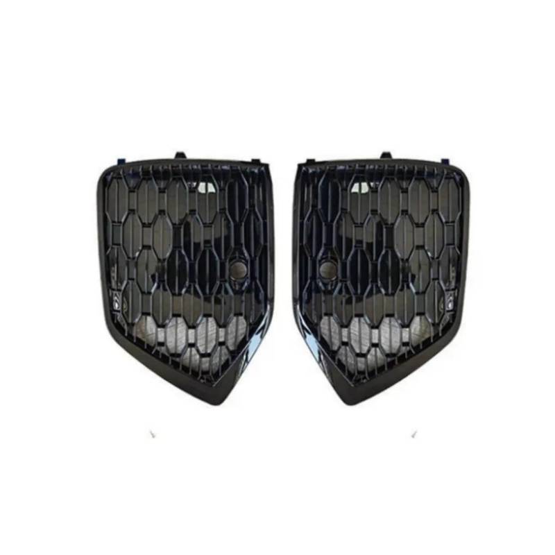 ILQNZCNM Frontstoßstangengrill Nebelscheinwerferabdeckung Kompatibel for Q5 Upgrade RSQ5 2021-2023(No Holes) von ILQNZCNM