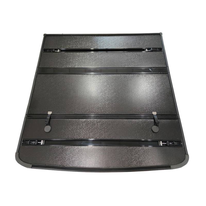 ILQNZCNM Harte dreifach Faltbare Ladeflächenabdeckung, verriegelbare Pickup-Truck-Abdeckungen, kompatibel mit 2014–2016 GMC Sierra, 5,5 Zoll von ILQNZCNM