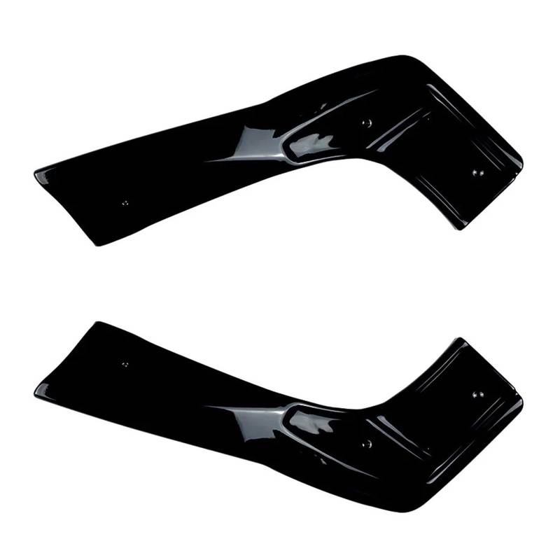 ILQNZCNM Heckstoßstangen-Seitensplitter-Spoilerlippenabdeckungsverkleidung Kompatibel for Mercedes Benz CLA-Klasse C118 CLA35 CLA45 AMG for Glanzschwarz 2020 bis 2024 von ILQNZCNM