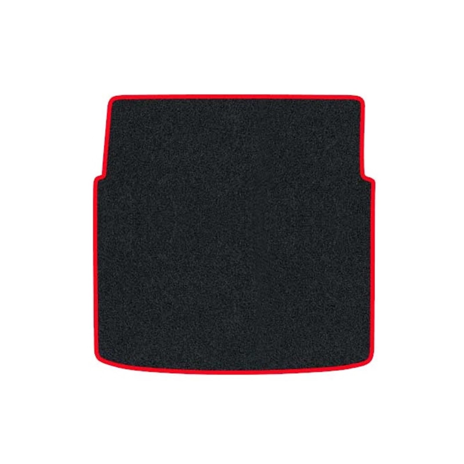 ILQNZCNM Kofferraummatte kompatibel for Peugeot RCZ T75 R Hybrid4 2010~2015 2011, Kofferraumwanne, Gepäckraumboden, Teppichpolster, Zubehör(Polyester red) von ILQNZCNM