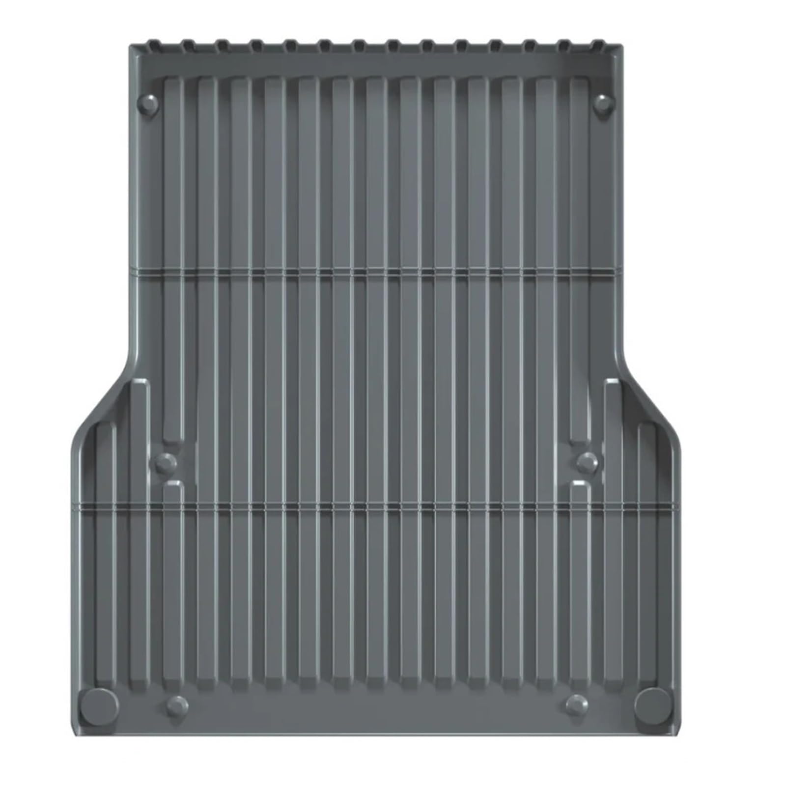 ILQNZCNM Ladeflächenmatte for Toyota Tacoma Double/Crew Cab (Baujahr 2005–2023), 152,4 cm (5 Fuß) Bett, Allwetter-TPE-Hochleistungs-Pickup-Ladeflächenauskleidung von ILQNZCNM
