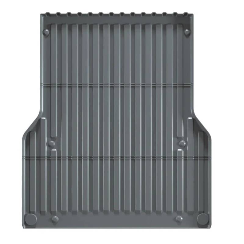 ILQNZCNM Ladeflächenmatte for Toyota Tacoma Double/Crew Cab (Baujahr 2005–2023), 152,4 cm (5 Fuß) Bett, Allwetter-TPE-Hochleistungs-Pickup-Ladeflächenauskleidung von ILQNZCNM