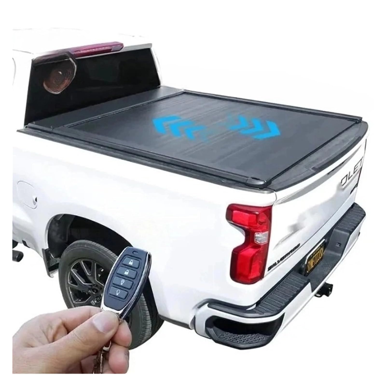 ILQNZCNM Pickup Truck Dynamoelektrischer Rolldeckel Tonneau Cover Kompatibel for Silverado ILQNZCNM Pickup Truck Dynamoelektrischer Rolldeckel Tonneau Cover Kompatibel for Silverado von ILQNZCNM