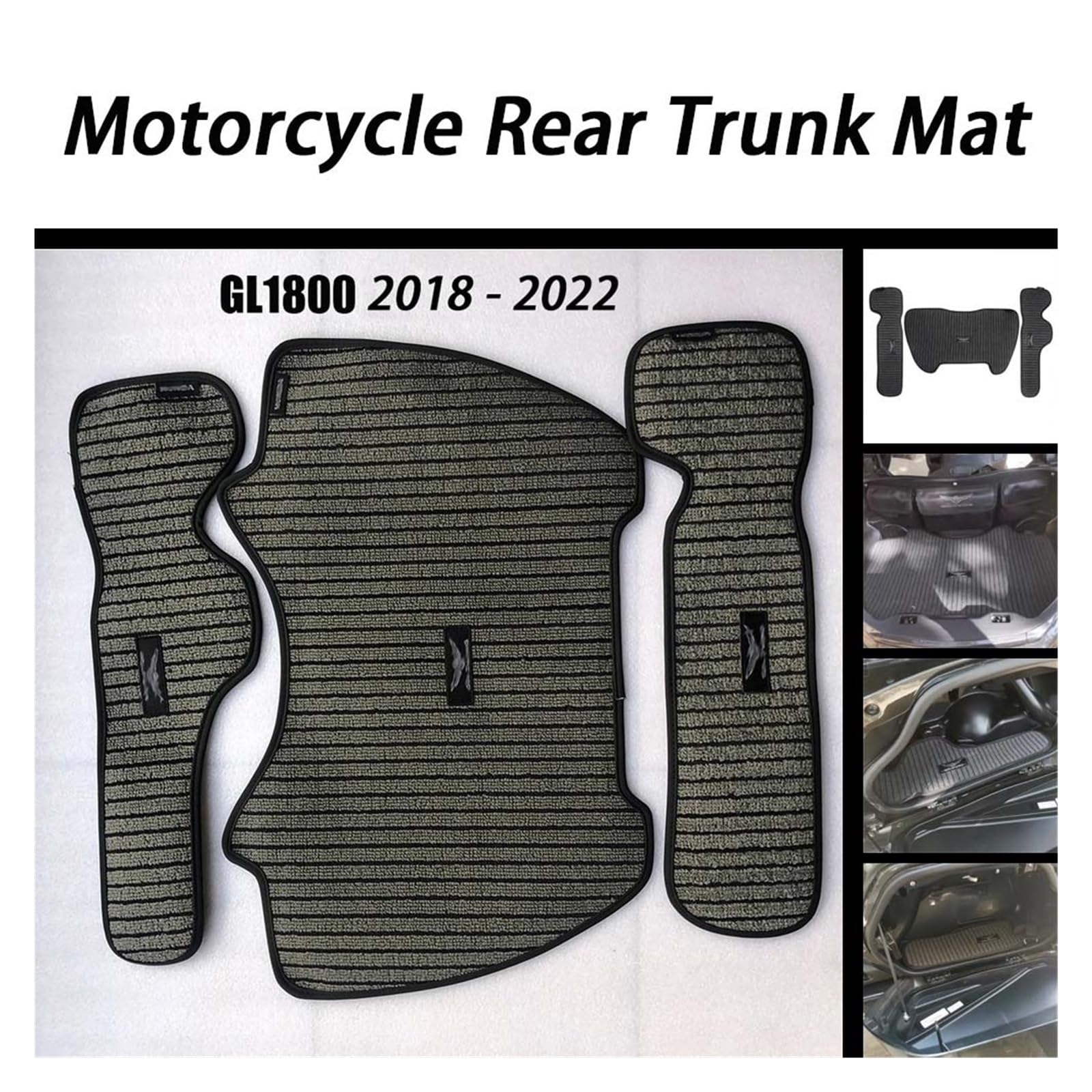 ILQNZCNM Schutzpolstermatte for den hinteren Kofferraum, kompatibel mit Gold Wing Goldwing GL1800 GL 1800 Motorrad 2018 2019 2020 2021–2022(Top 2021 2022) von ILQNZCNM