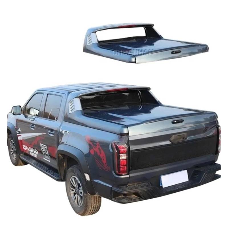 ILQNZCNM Sportdeckel Fiberglas-Überdachung Hardtop Grandbox Fullbox Tonneau-Abdeckung Kompatibel for 1500 D-MAX Hilux Ranger von ILQNZCNM