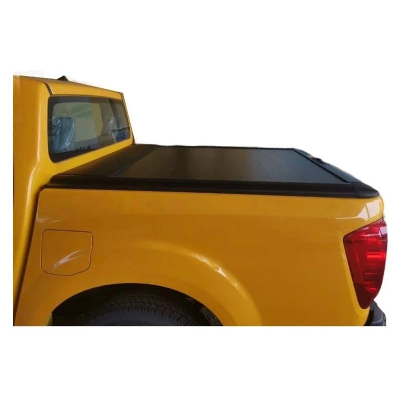 ILQNZCNM Tonneau-Abdeckung aus Metall for Pickup-Trucks, dreifach gefaltet, eingebettete Abdeckung, kompatibel mit Nissan Titan, 1,77 m von ILQNZCNM