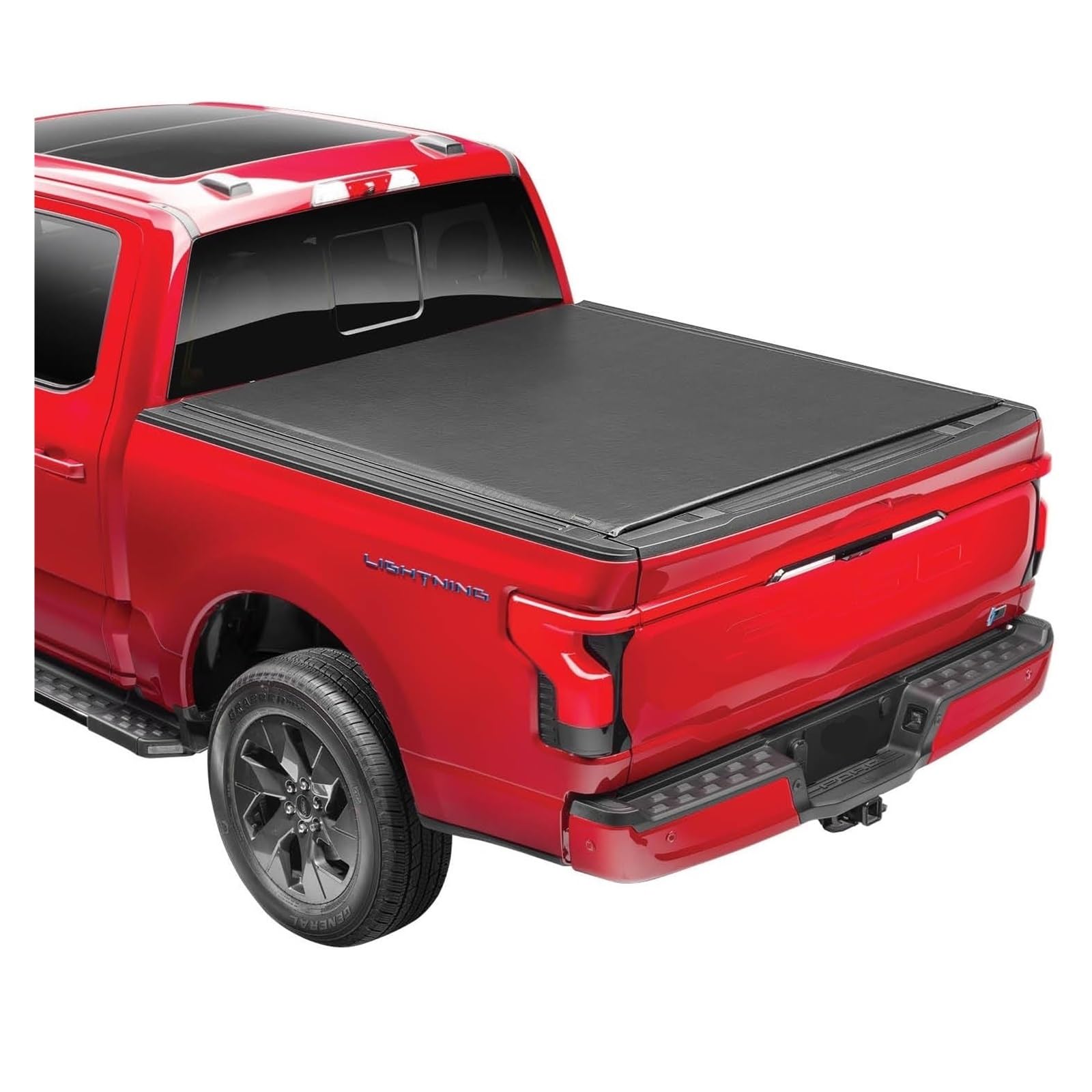 ILQNZCNM Weiche, aufrollbare Ladeflächenabdeckung 138695, kompatibel mit Dodge Ram 1500 2019–2025, passt Nicht mit Multifunktions-(geteiltem) Heck von ILQNZCNM