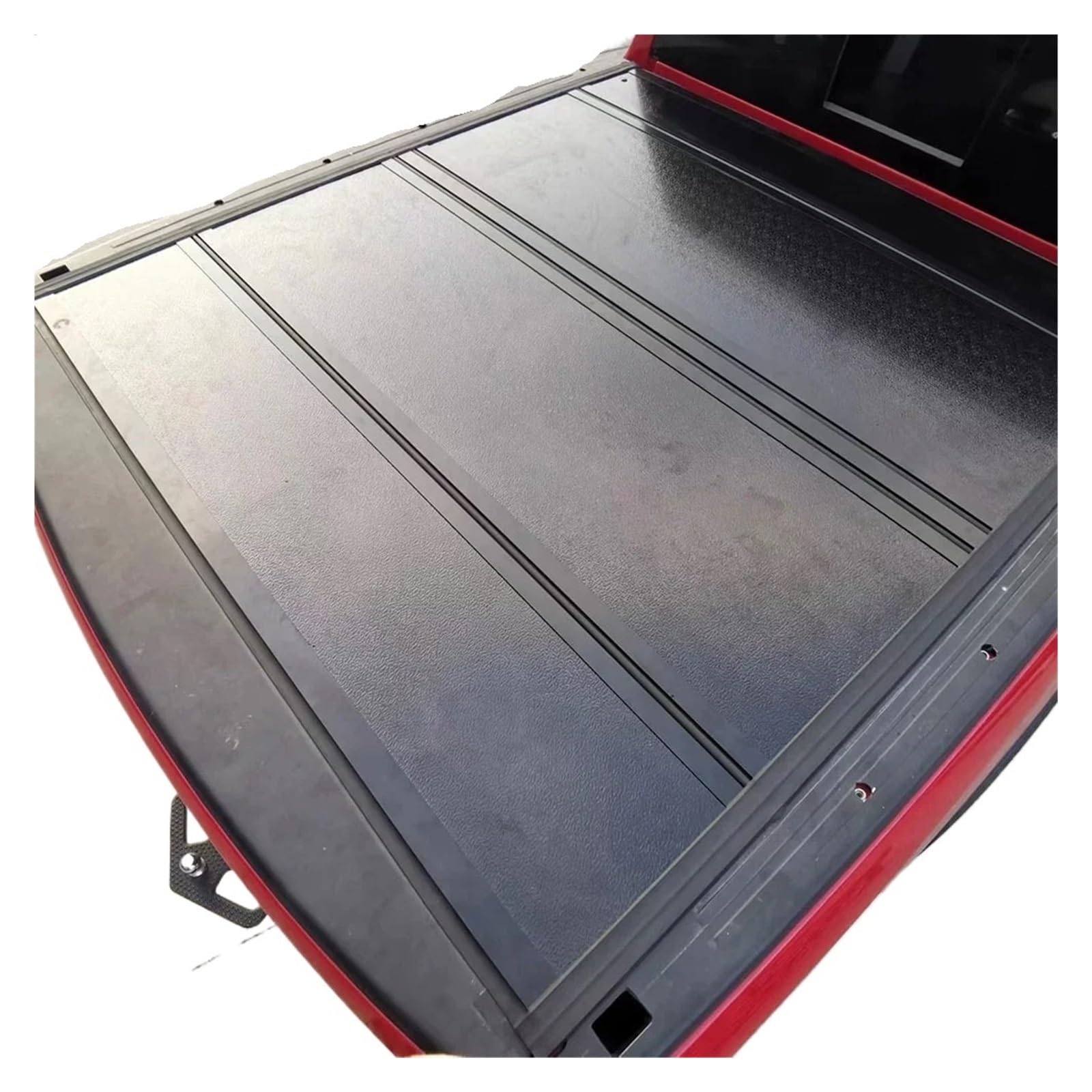 ILQNZCNM wasserdichte, vierfach gefaltete Ladeflächenabdeckung aus Aluminium for Pickups, Harte Ladeflächenabdeckung, kompatibel mit Toyota Tacoma 6,2 Zoll, Bett Tundra 6,5 Zoll ILQNZCNM wasserdichte, vierfach gefaltete Ladeflächenabdeckung aus Aluminium for Pickups, Harte Ladeflächenabdeckung, kompatibel mit Toyota Tacoma 6,2 Zoll, Bett Tundra 6,5 Zoll von ILQNZCNM