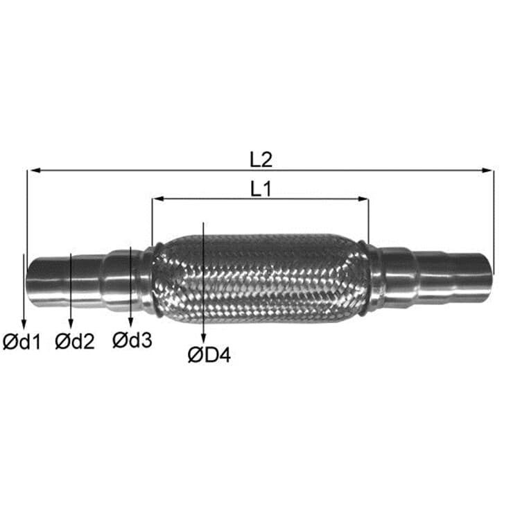 Imasaf Flexrohr D45-D48-D55 von IMASAF