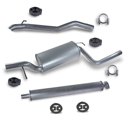 Imasaf Schalldämpfer Set + Montagematerial für Ford Imasaf Schalldämpfer Set + Montagematerial für Ford von IMASAF
