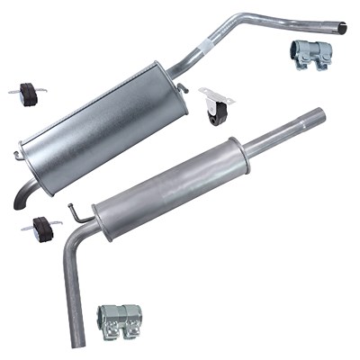 Imasaf Schalldämpfer Set + Montagematerial für Seat, Skoda, VW Imasaf Schalldämpfer Set + Montagematerial für Seat, Skoda, VW von IMASAF