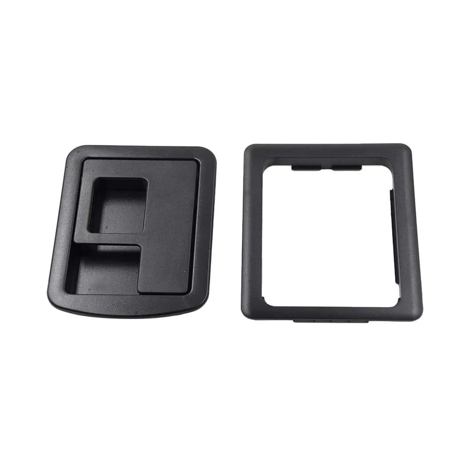 Auto Türgriff Innen Auto Innentürgriff Für A3 S3 A4 B6 B7 B8 S4 A5 S5 A6 C6 C7 S6 A8 8E5863627 8E5863638 Hinten Trunk Liner Cargo Boot Teppich Griff Abdeckung(Handle and Frame) von IMAWUHM