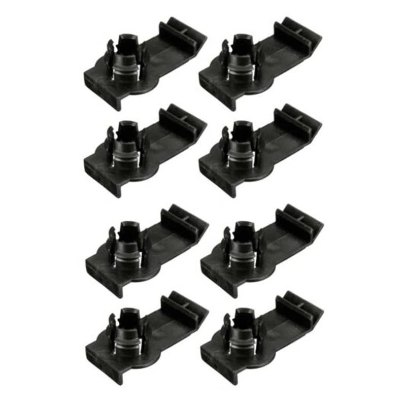 Fensterheber Vormontiert Fensterheber 8 Stücke Regler Clip Klammern Auto Fenster Kits Langlebig Auto Fahrzeug Vorne Rechts Links Reparatur Halterung Für X5 E53 3er E46 51338254781 von IMAWUHM