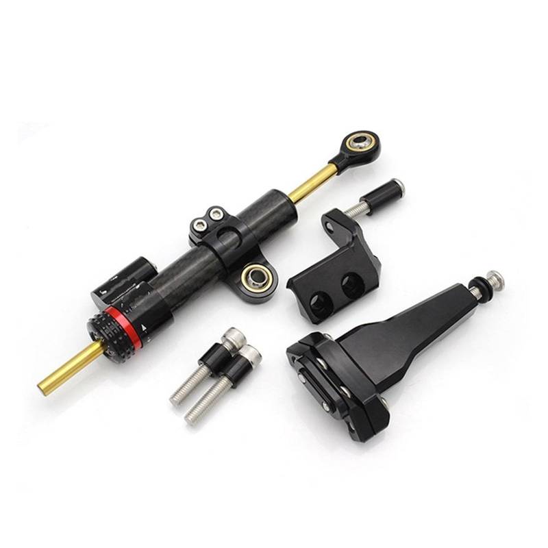 Linear Umgekehrte Stabilisieren Dämpfer Für CFMOTO Für 450SR 450 Für SR 2022 2023 Motorrad Richtungsdämpfer Stoßdämpfer Stabilisator Lenkungsdämpfer Halterung(A) von IMAWUHM