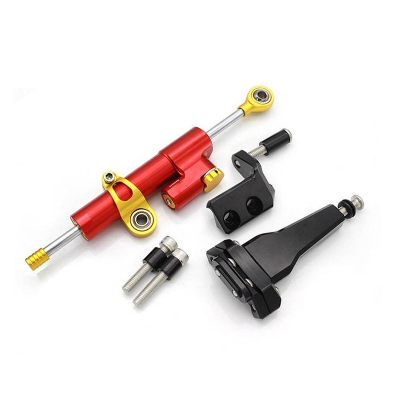 Linear Umgekehrte Stabilisieren Dämpfer Für CFMOTO Für 450SR 450 Für SR 2022 2023 Motorrad Richtungsdämpfer Stoßdämpfer Stabilisator Lenkungsdämpfer Halterung(B) von IMAWUHM