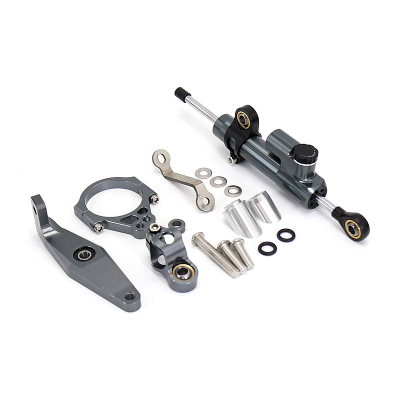 Linear Umgekehrte Stabilisieren Dämpfer Für Für XSR900 Für XSR 900 Für Xsr900 2022 2023 Motorrad Carbon Lenkung Dämpfer Stabilisator Dämpfer Halterung Unterstützung Kit(Set 14) von IMAWUHM