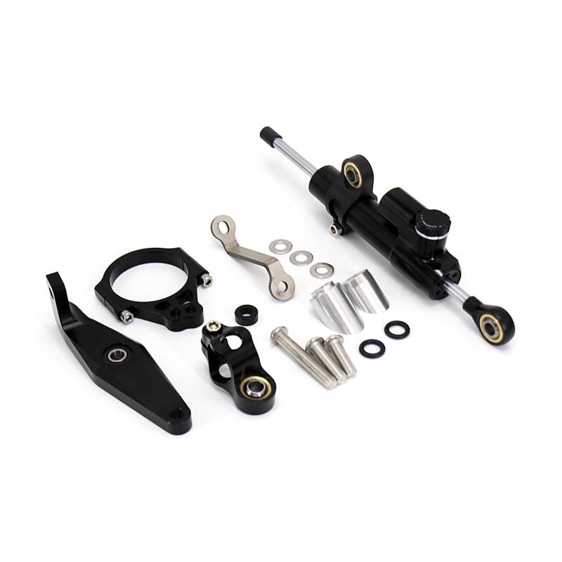 Linear Umgekehrte Stabilisieren Dämpfer Für Für XSR900 Für XSR 900 Für Xsr900 2022 2023 Motorrad Carbon Lenkung Dämpfer Stabilisator Dämpfer Halterung Unterstützung Kit(Set 16) von IMAWUHM