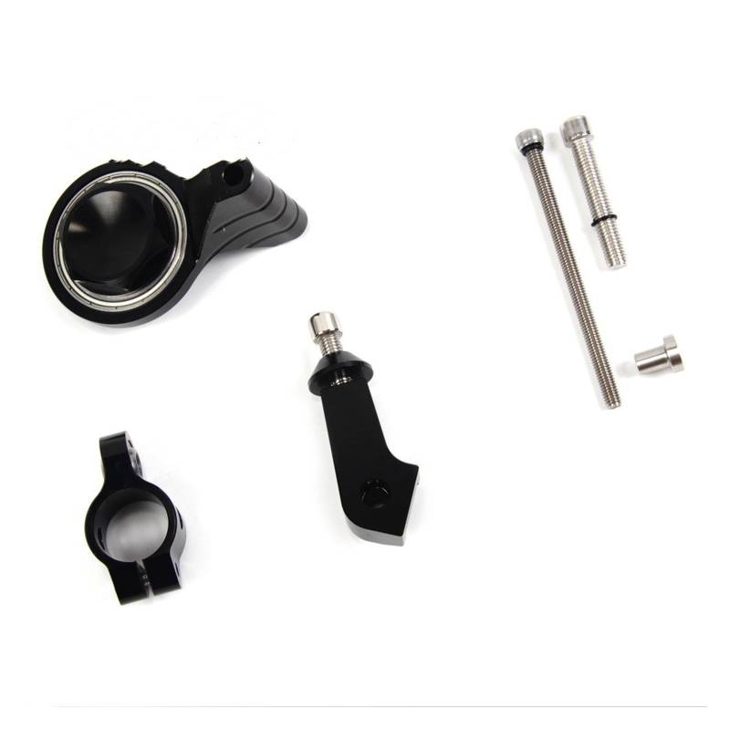 Linear Umgekehrte Stabilisieren Dämpfer Für Für YZF R6 2006-2012 2011 Stabilisator Unterstützung Für YZF-R6 2006 2007 2008 2009 2010 CNC Lenkung Dämpfer Montage Halterung(Schwarz) von IMAWUHM