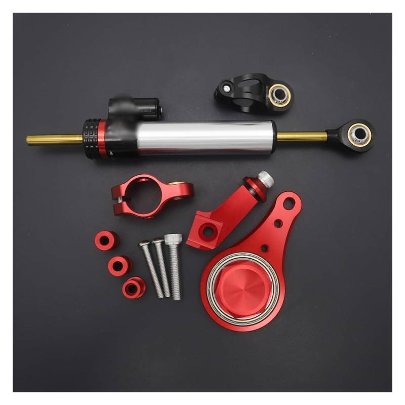 Linear Umgekehrte Stabilisieren Dämpfer Für Kawasaki Für ZX6R 636 2005 2006 Motorrad Lenkung Dämpfer Stabilisator Mit Halterung Unterstützung Zubehör(G) von IMAWUHM