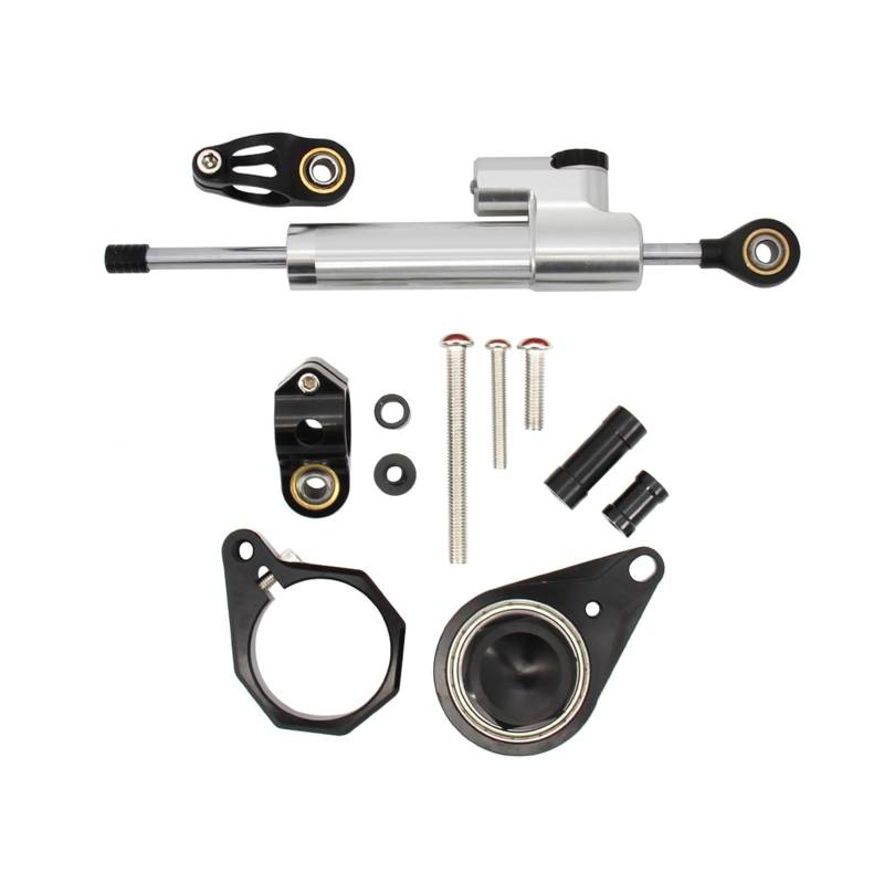 Linear Umgekehrte Stabilisieren Dämpfer Für Suzuki Für GSX-R GSXR600 GSXR750 Für GSXR1000 CNC Motorrad Stabilisator Lenkung Dämpfer Montage Halterung Unterstützung Kit(F) von IMAWUHM