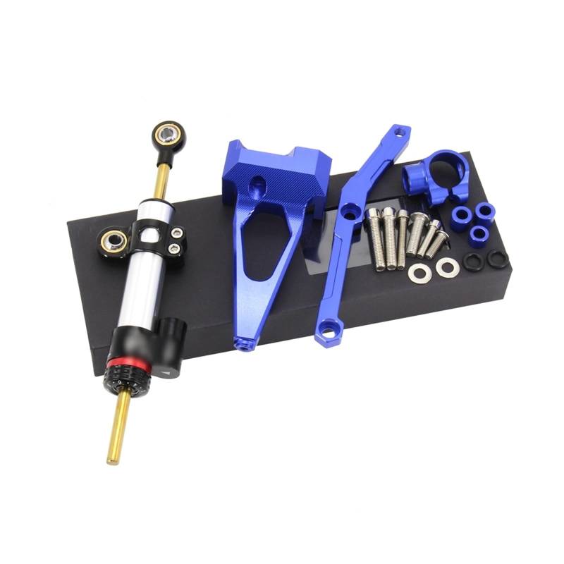Linear Umgekehrte Stabilisieren Dämpfer Motorrad Lenkung Stabilisieren Dämpfer Montage Halterung Kit Für Für MT-09 Für MT09 FZ09 FZ-09 2013 2014 2015-2020(F) von IMAWUHM