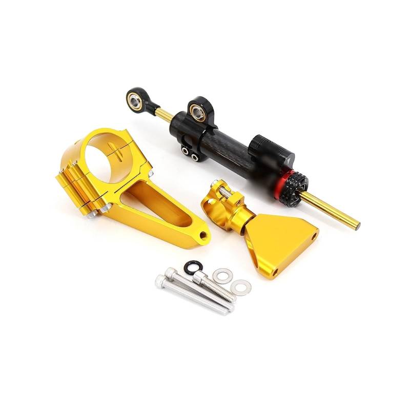 Linear Umgekehrte Stabilisieren Dämpfer Neue Motorrad CNC Einstellbare Lenkung Dämpfer Stabilisator Für CBR 600 Für CBR600 F4i 1999-2007 2006 2005 2004 2003 2002 2001 2000(P) von IMAWUHM