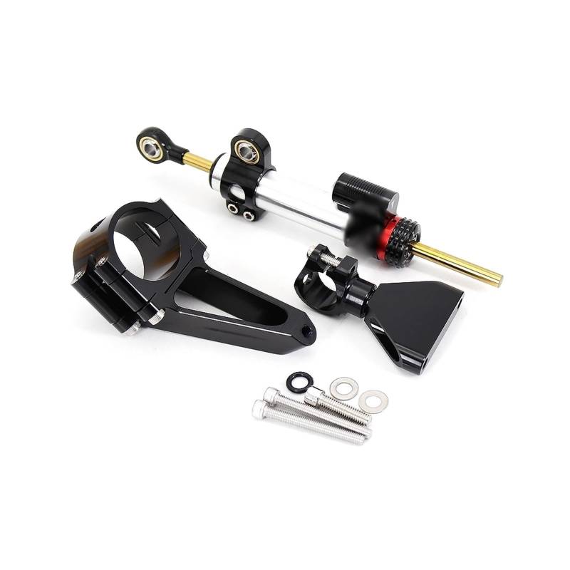 Linear Umgekehrte Stabilisieren Dämpfer Neue Motorrad CNC Einstellbare Lenkung Dämpfer Stabilisator Für CBR 600 Für CBR600 F4i 1999-2007 2006 2005 2004 2003 2002 2001 2000(U) von IMAWUHM