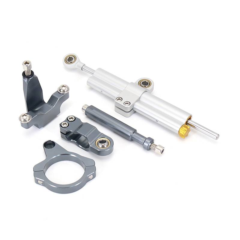 Linear Umgekehrte Stabilisieren Dämpfer Neue Motorrad Lenkung Dämpfer Einstellbare Dämpfer Stabilisator Für Für YZF R7 Für YZF R7 2021 2022 2023 Zubehör(Set 12) von IMAWUHM