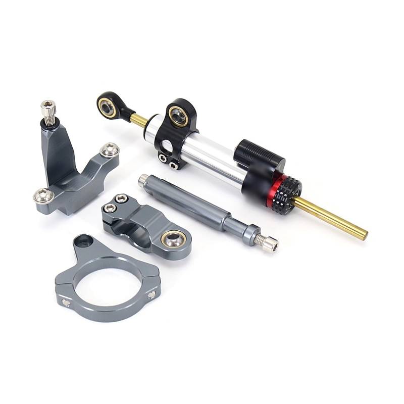 Linear Umgekehrte Stabilisieren Dämpfer Neue Motorrad Lenkung Dämpfer Einstellbare Dämpfer Stabilisator Für Für YZF R7 Für YZF R7 2021 2022 2023 Zubehör(Set 17) von IMAWUHM
