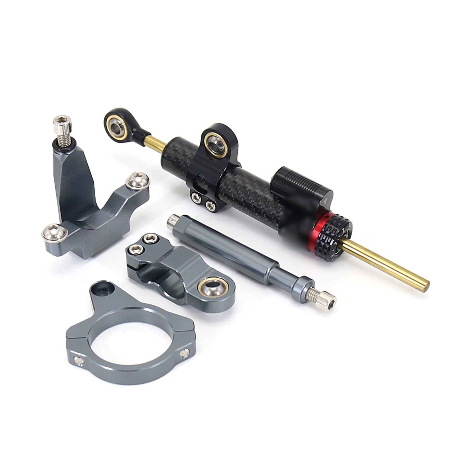 Linear Umgekehrte Stabilisieren Dämpfer Neue Motorrad Lenkung Dämpfer Einstellbare Dämpfer Stabilisator Für Für YZF R7 Für YZF R7 2021 2022 2023 Zubehör(Set 21) von IMAWUHM