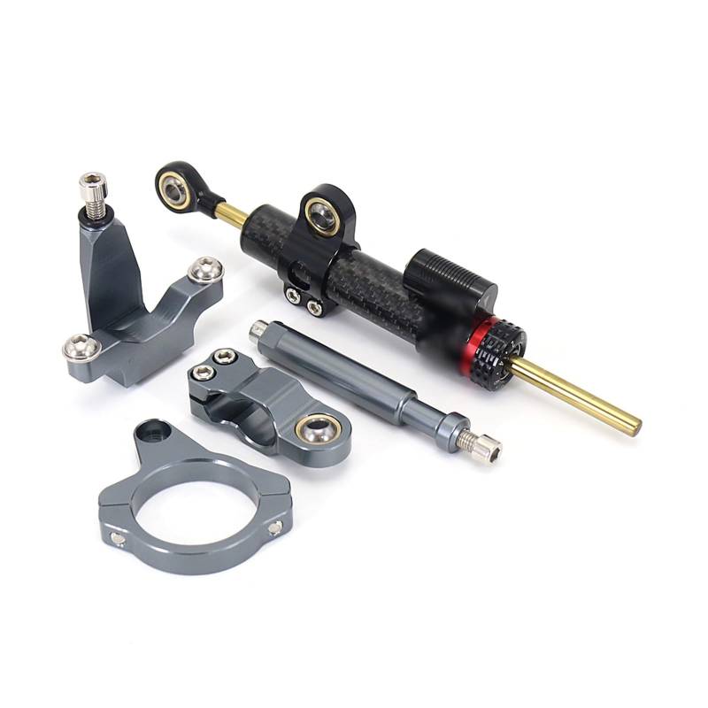 Linear Umgekehrte Stabilisieren Dämpfer Neue Motorrad Lenkung Dämpfer Einstellbare Dämpfer Stabilisator Für Für YZF R7 Für YZF R7 2021 2022 2023 Zubehör(Set 21) von IMAWUHM