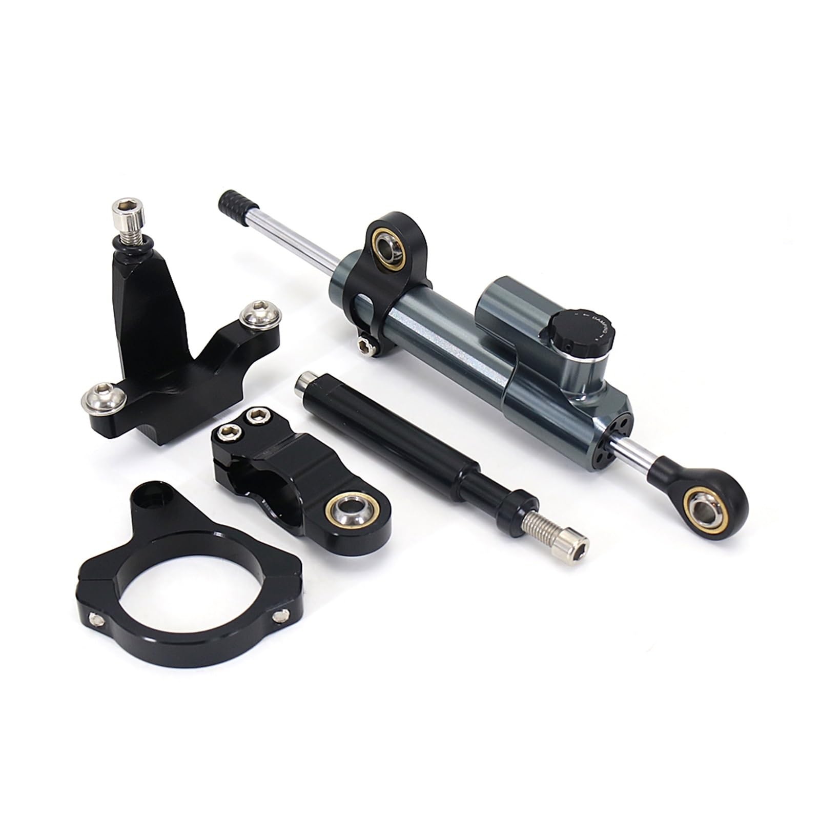 Linear Umgekehrte Stabilisieren Dämpfer Neue Motorrad Lenkung Dämpfer Einstellbare Dämpfer Stabilisator Für Für YZF R7 Für YZF R7 2021 2022 2023 Zubehör(Set 3) von IMAWUHM