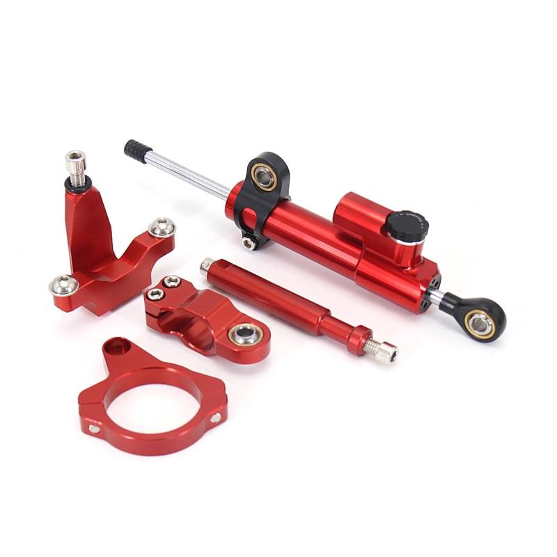 Linear Umgekehrte Stabilisieren Dämpfer Neue Motorrad Lenkung Dämpfer Einstellbare Dämpfer Stabilisator Für Für YZF R7 Für YZF R7 2021 2022 2023 Zubehör(Set 4) von IMAWUHM