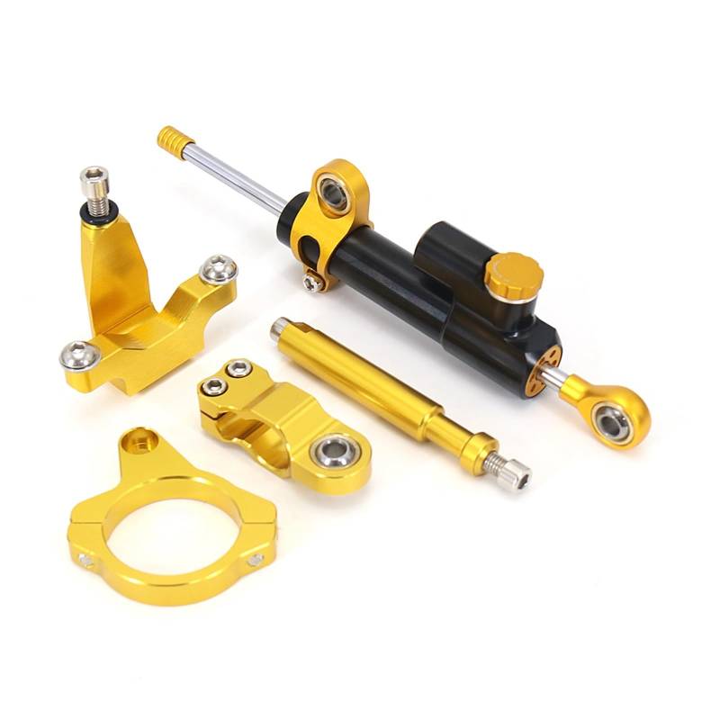 Linear Umgekehrte Stabilisieren Dämpfer Neue Motorrad Lenkung Dämpfer Einstellbare Dämpfer Stabilisator Für Für YZF R7 Für YZF R7 2021 2022 2023 Zubehör(Set 6) von IMAWUHM