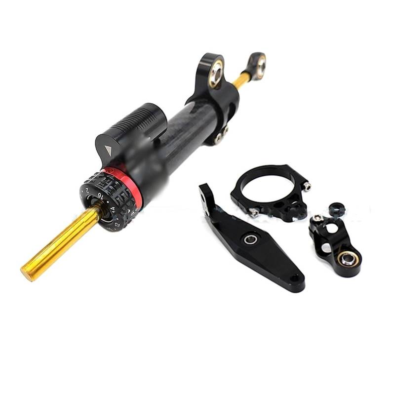 Linear Umgekehrte Stabilisieren Dämpfer Neue Motorrad Lenkung Stabilisieren Dämpfer Montage Halterung Kit Für Für MT09 Für MT-09 Für SP Für Mt09 2021 2022 2023(H) von IMAWUHM