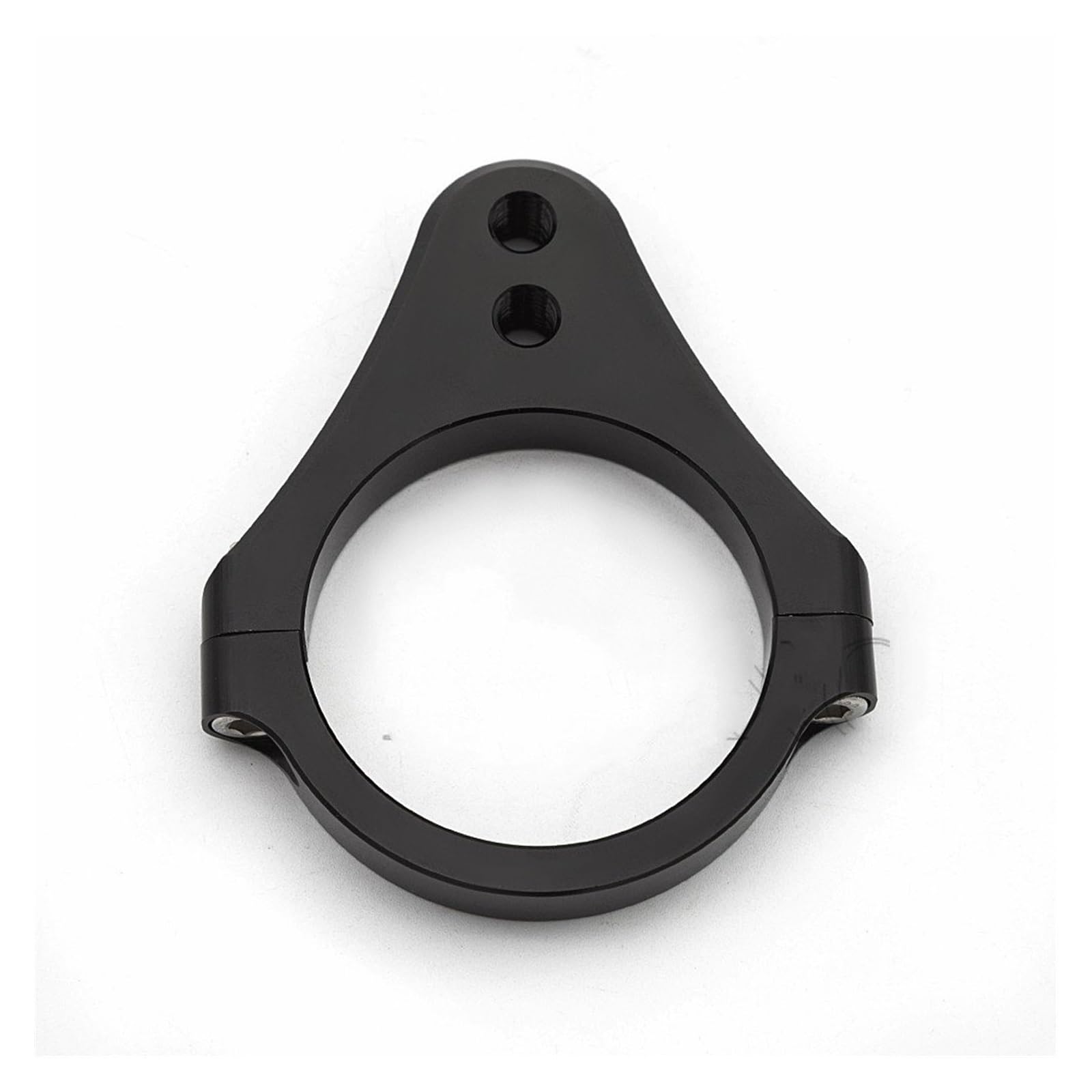 Linear Umgekehrte Stabilisieren Dämpfer Universal Motorrad Racing Motorrad Straße ATV Elektrische Roller 31-54mm Lenkung Dämpfer Halterung Gabel Clamp Unterstützung Halter(Black 43mm) von IMAWUHM