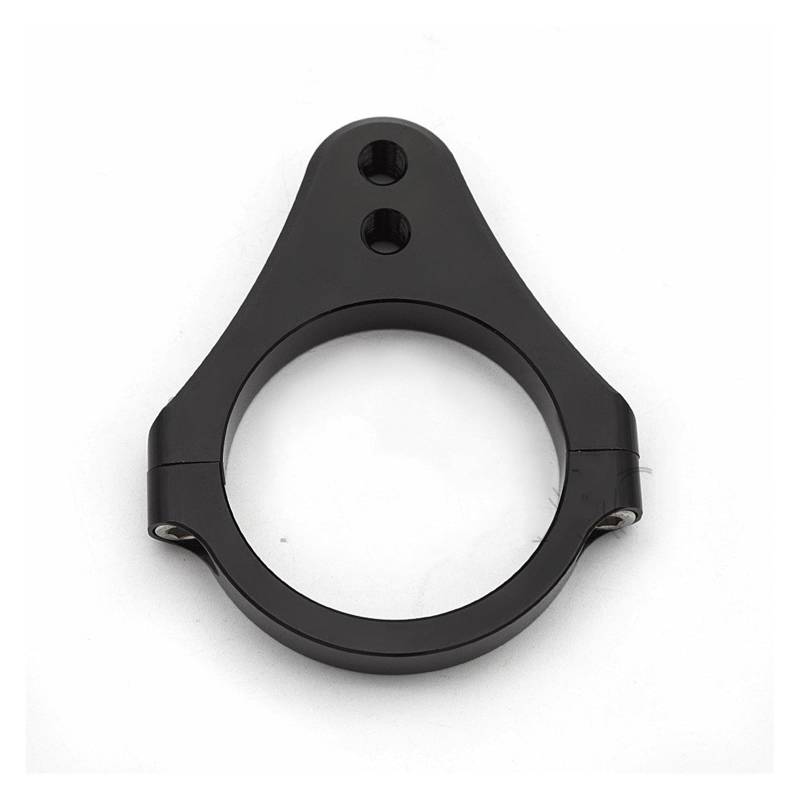 Linear Umgekehrte Stabilisieren Dämpfer Universal Motorrad Racing Motorrad Straße ATV Elektrische Roller 31-54mm Lenkung Dämpfer Halterung Gabel Clamp Unterstützung Halter(Black 43mm) von IMAWUHM