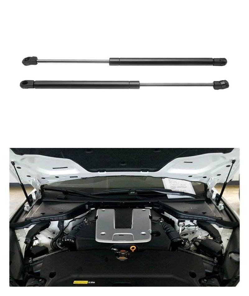 Motorhaubendämpfer 2 Stücke Auto Front Hood Bonnet Lift Unterstützung Frühling Stoßdämpfer Gasdruckfeder Für Infiniti Für Q50 2014-2018 65470-46A0A PM3369 6547046A0A Motorhauben Gasfeder von IMAWUHM