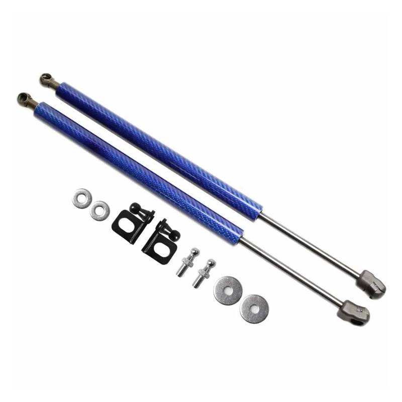 Motorhaubendämpfer 2X Für Lancia Für Delta 2008-2010 2011 2012 2013 2014 Für Delta Stoßdämpfer Fronthaube Motorhaube Ändern Gasdruckfedern Hubunterstützung Motorhauben Gasfeder(Blue Carbon Fiber) von IMAWUHM