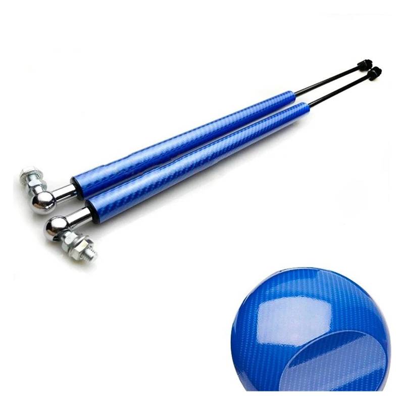 Motorhaubendämpfer Für BYD Für Dolphin 2021 2022 2023 2024 Front Hood Gas Streben Stoßdämpfer Lift Unterstützt Auto Styling Zubehör Motorhauben Gasfeder(Carbon Blue) von IMAWUHM
