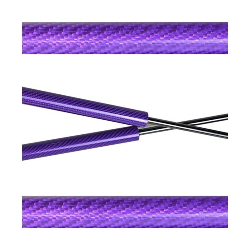 Motorhaubendämpfer Für Benz A-Klasse W176 2013-2018 Fronthaube Motorhaube Ändern Gasdruckfedern Hubstützstangen Stützkolben Stoßdämpfer Absorber Motorhauben Gasfeder(Purple Carbon Fiber) von IMAWUHM